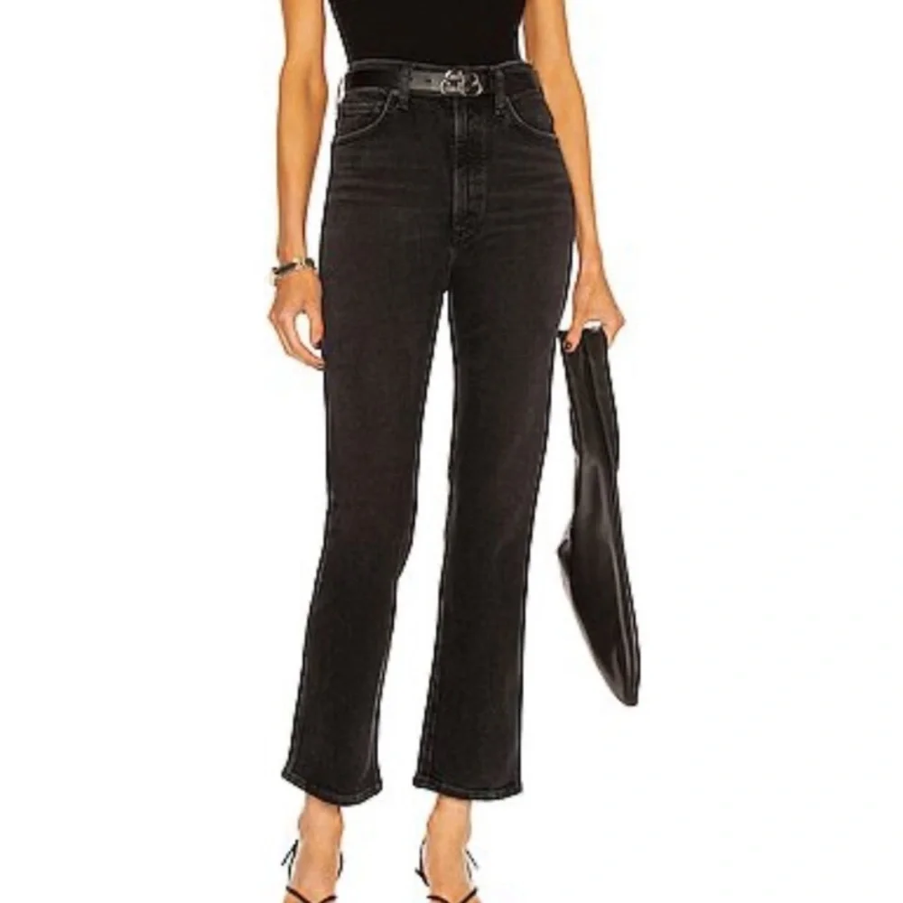 Agolde Black Flare & Wide Leg Jeans - Picture 2 of 11
